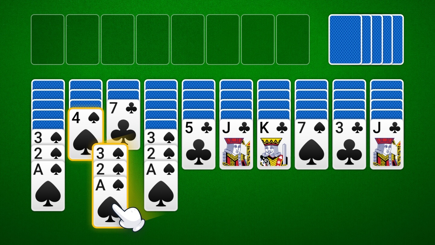 Spider card game